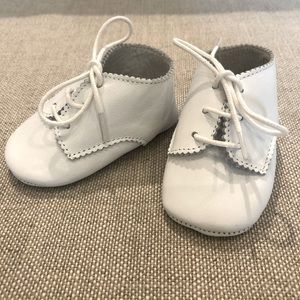 Jacadi White Baby Walker Shoes